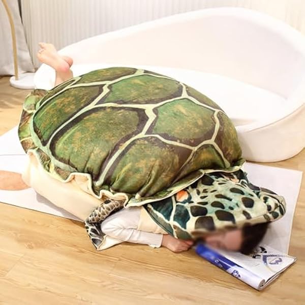 Gift Voor Jonge Geitjes Volwassenen Draagbaar Schildpad Shell Kussens Gewogen Opgevuld Dier Kostuum Pluche Speelgoed